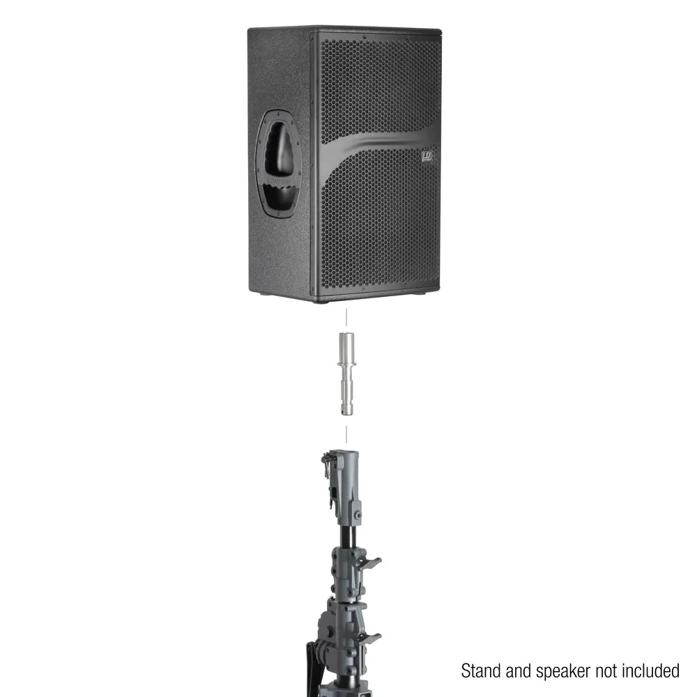 Adam Hall Stands SLS 36 TV 28 - Adapter 28 mm (TV Zapfen) auf 35 mm