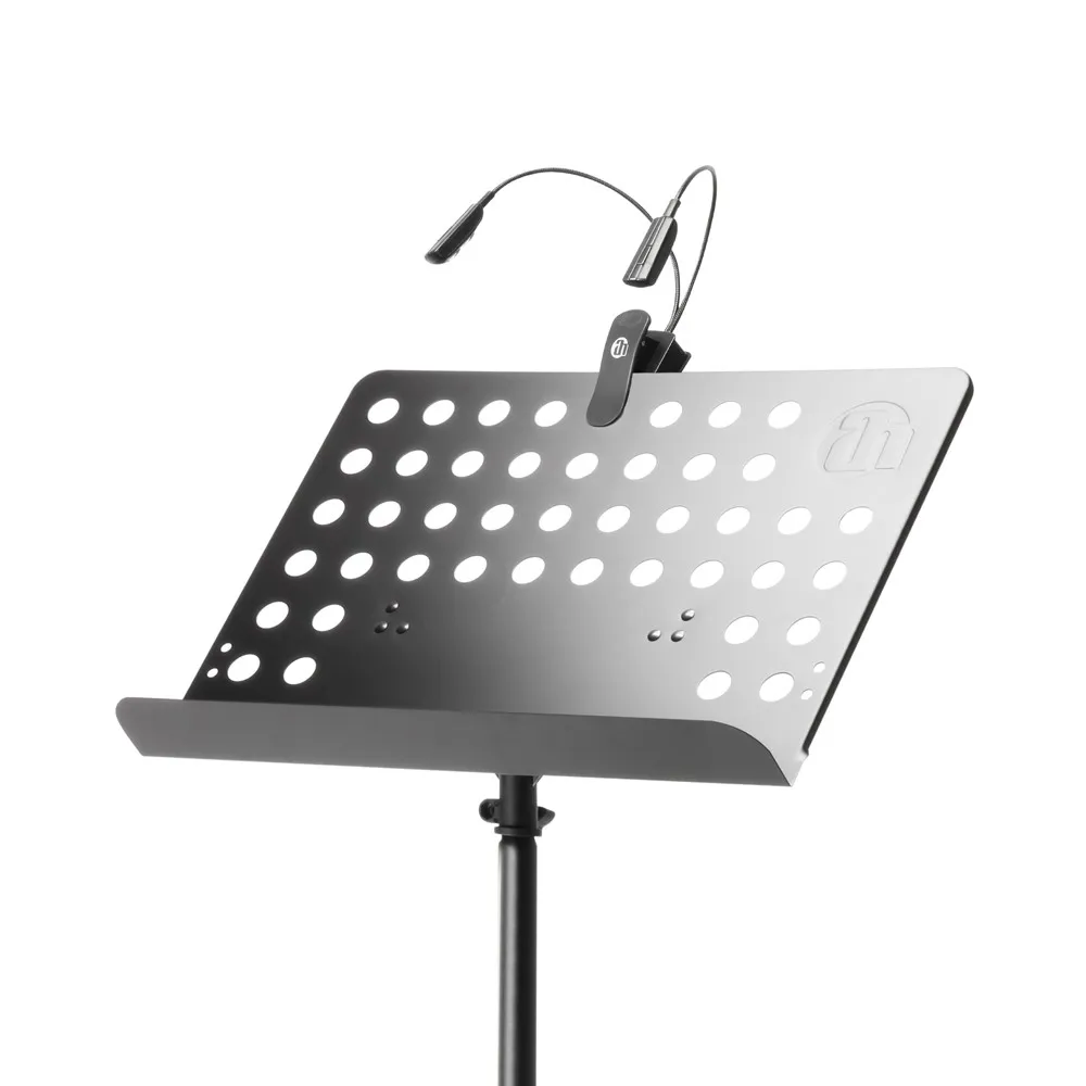 Adam Hall Stands SMS 17 SET 1 - Notenständer mit LED Notenpultleuchte