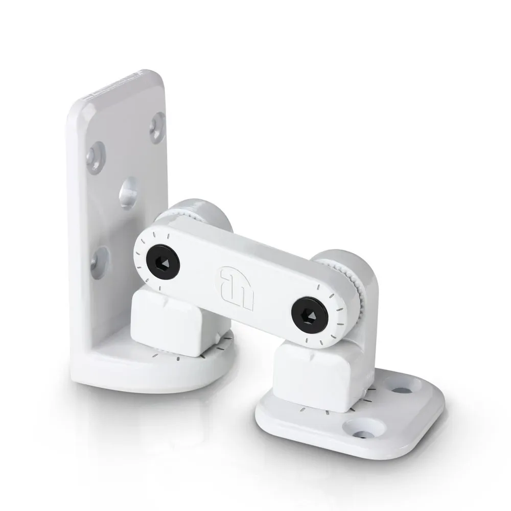 Adam Hall Stands SUWMB 10 W - Universal Wandhalterung für Boxen bis 10 Kg, Weiß