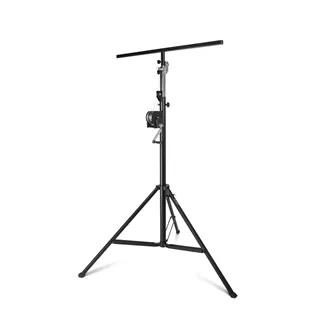 Adam Hall Stands SWU 400 T - Wind up Kurbelstativ mit Traverse schwarz