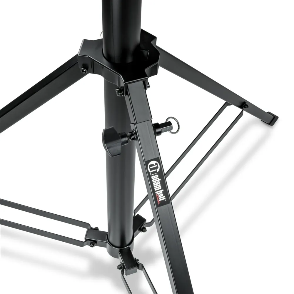 Adam Hall Stands SWU 400 T - Wind up Kurbelstativ mit Traverse schwarz