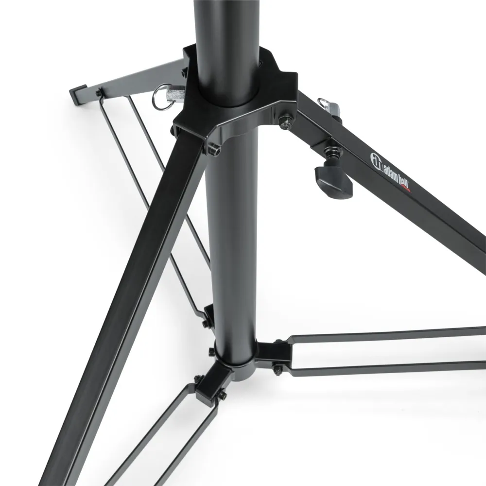 Adam Hall Stands SWU 400 T - Wind up Kurbelstativ mit Traverse schwarz