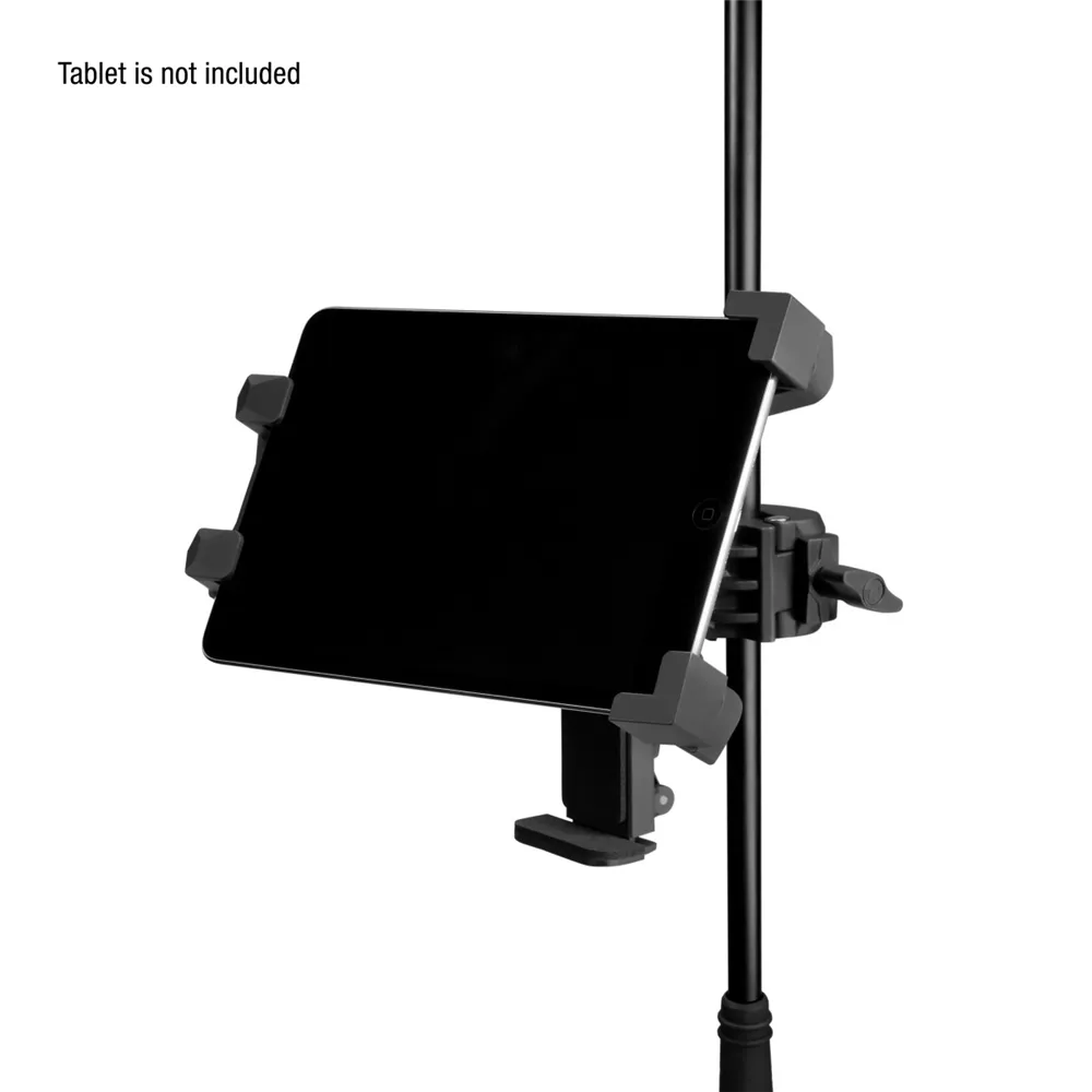 Adam Hall Stands THMS 1 - Universeller Tablet-Halter mit multifunktionalem Aufnehmer
