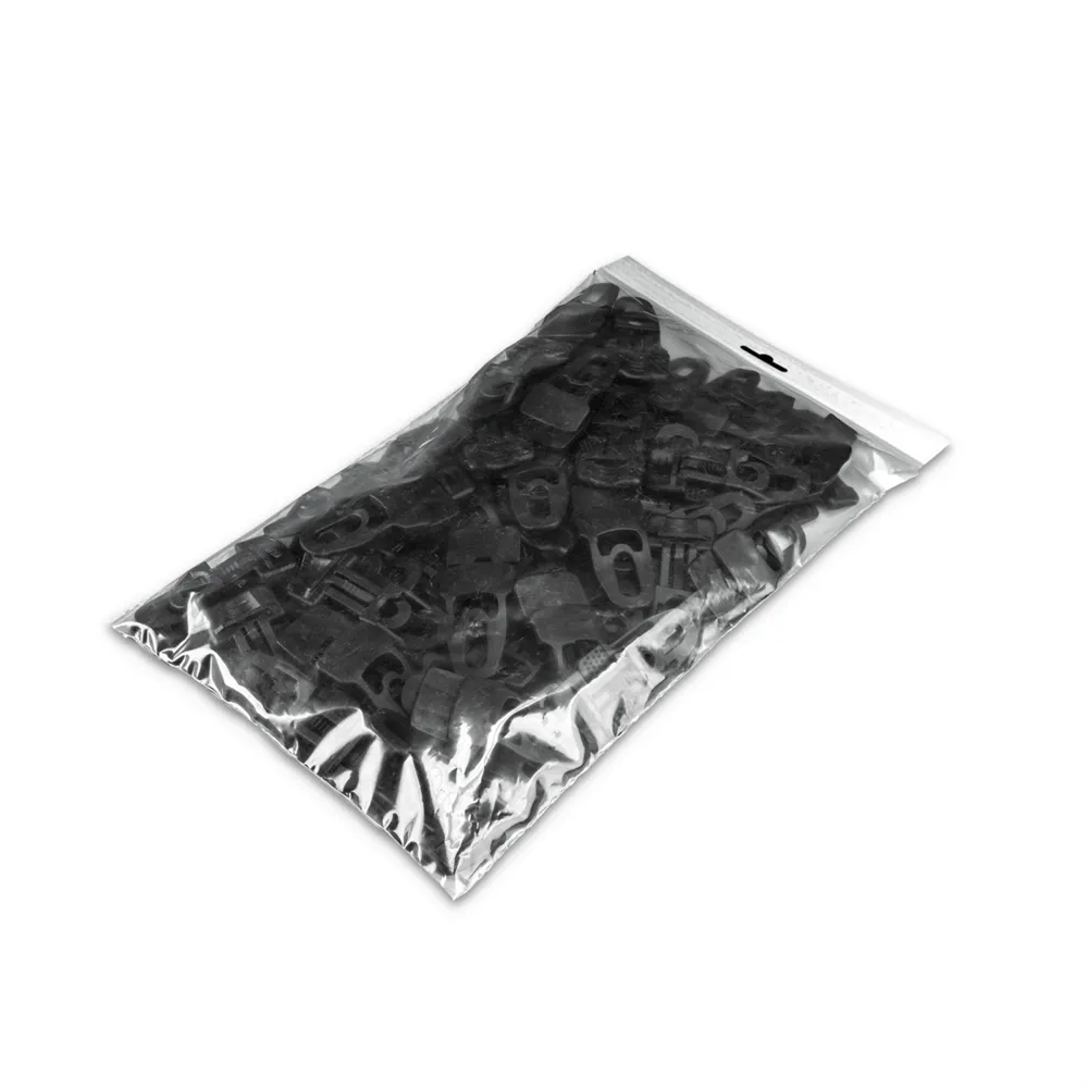 Adam Hall Accessories MIDI CLIP BLK M50 AH - Beutel Artikel Midi Clip für Molton schwarz ( 50 Stk. )