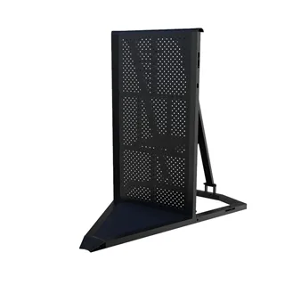 TEGO PRO Crash Barrier - Ecke 45° negativ BLACK