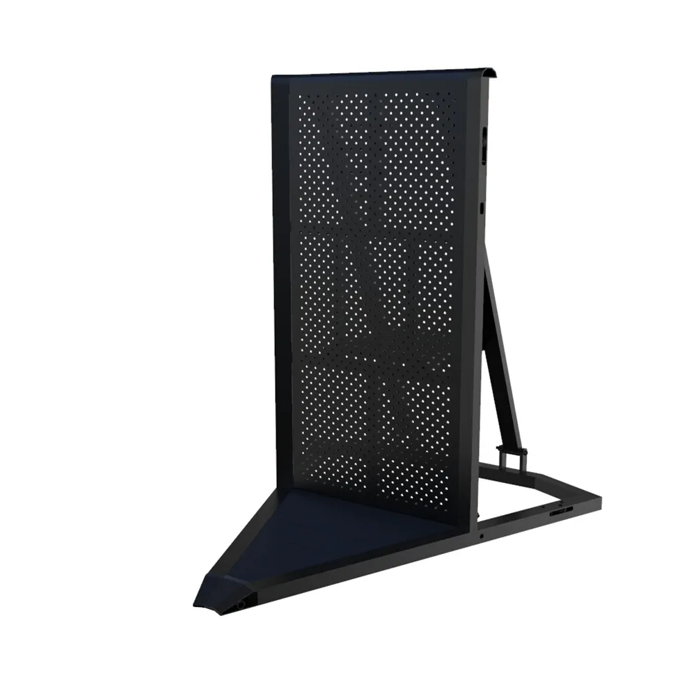 TEGO PRO Crash Barrier - Ecke 45° negativ BLACK