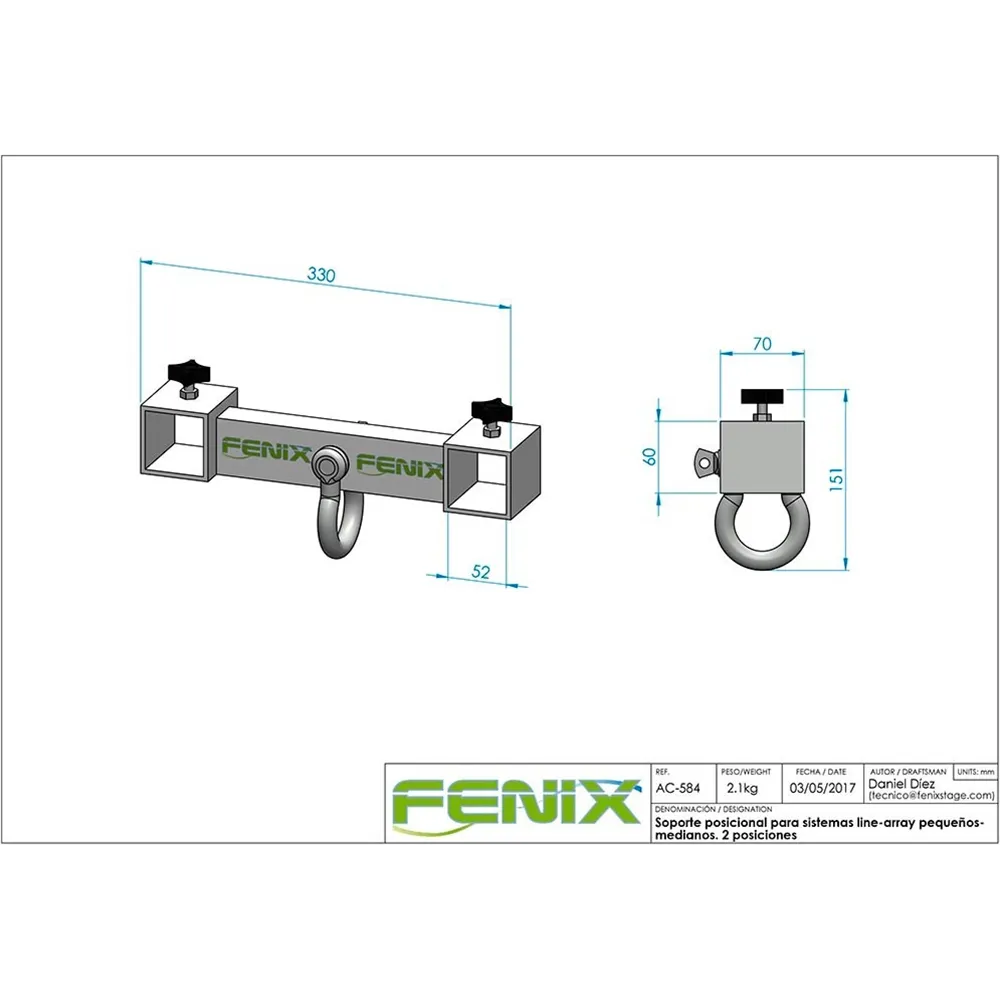 FENIX Traversenadapter AC-584