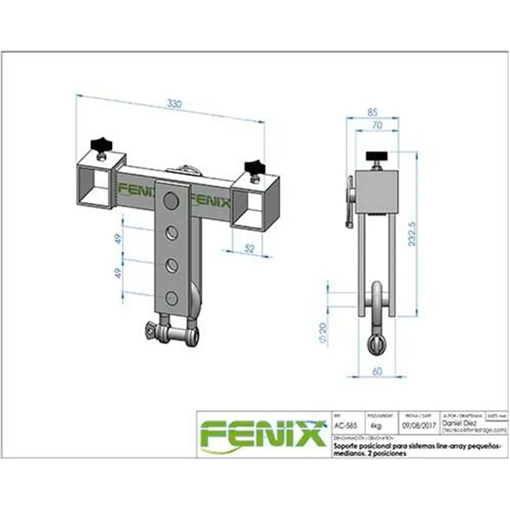 FENIX Traversenadapter AC-585