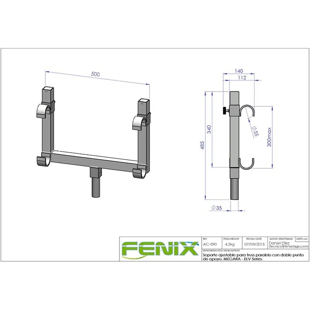 FENIX - Traversenadapter AC-590
