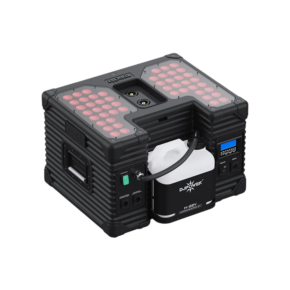 DJ POWER Nebelmaschine H-22V Hurricane Super Jet