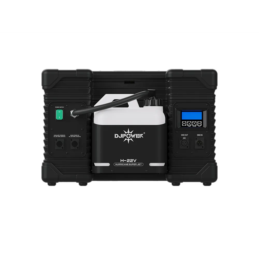 DJ POWER Nebelmaschine H-22V Hurricane Super Jet