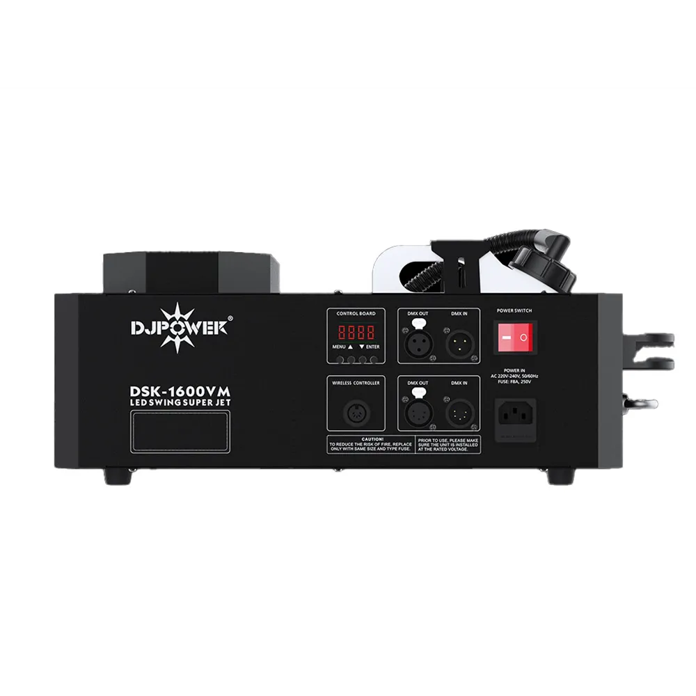 DJ POWER Nebelmaschine DSK-1600VM LED Swing Super Jet
