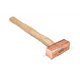 GLOBAL TRUSS Kupferhammer 500g mit Hickorystiel