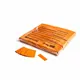 MAGICFX Slowfall confetti rectangles 55x17mm - Orange