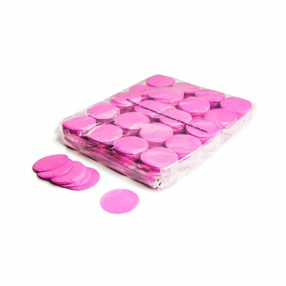 MAGICFX Slowfall confetti rounds Ø 55mm - Pink