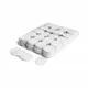 MAGICFX Slowfall confetti rounds Ø 55mm - White
