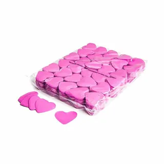 MAGICFX Slowfall confetti hearts Ø 55mm - Pink