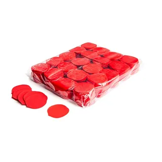 MAGICFX Slowfall confetti rose petals Ø 55mm - Red