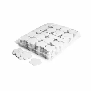 MAGICFX Slowfall confetti flowers Ø 55mm - White
