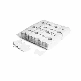 MAGICFX Slowfall confetti butterflies Ø 55mm - White