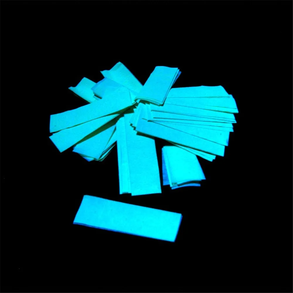 MAGICFX Slowfall UV confetti 55x17mm - Fluo Green