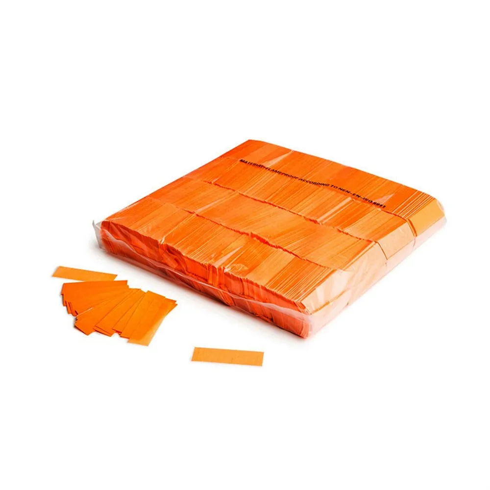 MAGICFX Slowfall UV confetti 55x17mm - Fluo Orange