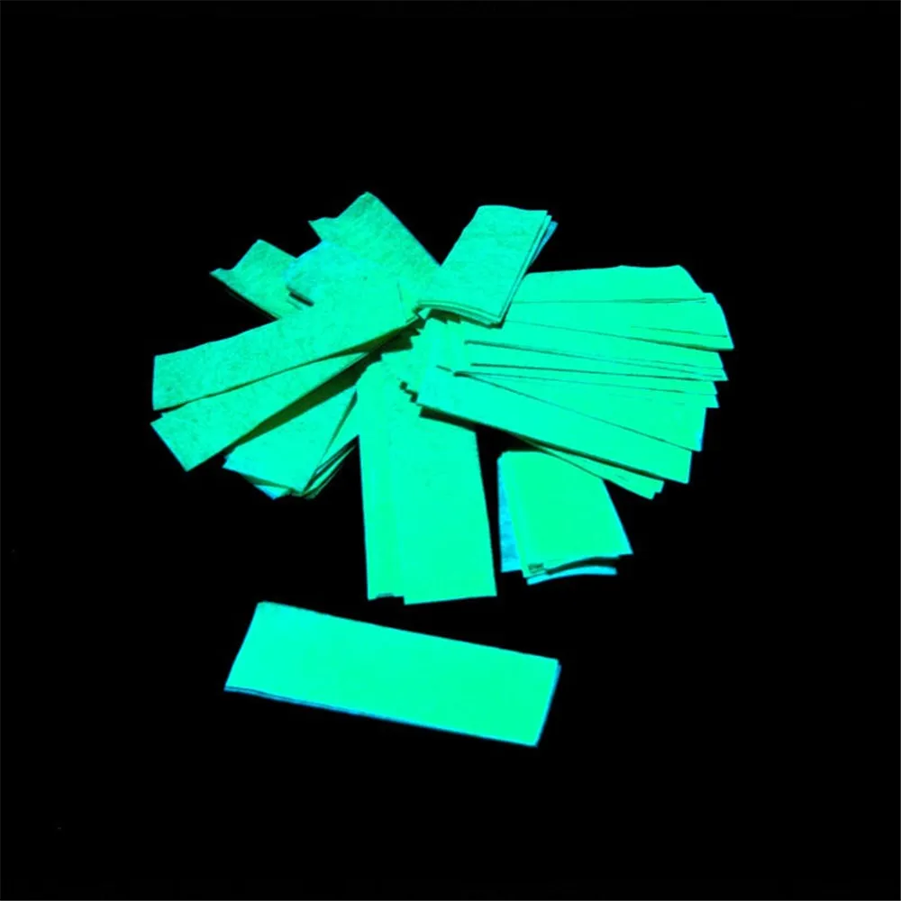 MAGICFX Slowfall UV confetti 55x17mm - Fluo Yellow
