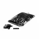 MAGICFX Metallic confetti rectangles 55x17mm - Black