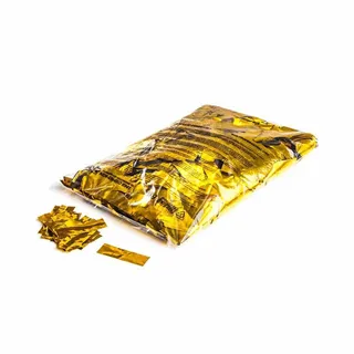 MAGICFX Metallic confetti rectangles 55x17mm - Gold