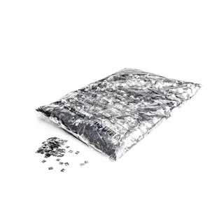 MAGICFX Metallic confetti raindrops 6x6mm - Silver