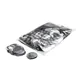 MAGICFX Metallic confetti rounds Ø 55mm - Silver
