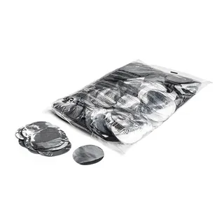 MAGICFX Metallic confetti rounds Ø 55mm - Silver