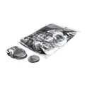 MAGICFX Metallic confetti rounds Ø 55mm - Silver