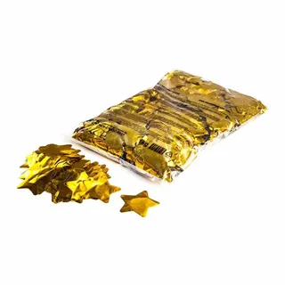 MAGICFX Metallic confetti stars Ø 55mm - Gold