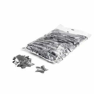 MAGICFX Metallic confetti stars Ø 55mm - Silver