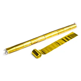 MAGICFX Metallic Stadium Streamers 20m x 5cm - Gold