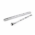 MAGICFX Metallic Stadium Streamers 20m x 2.5cm - Silver