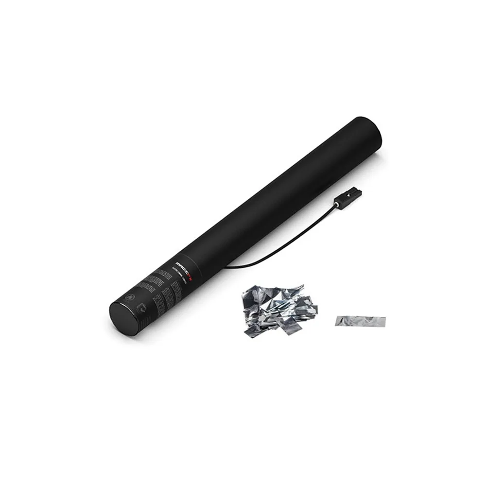 MAGICFX - Electric Cannon Confetti Silver Metallic 50cm