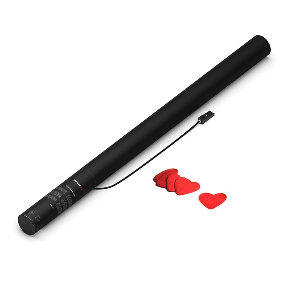 MAGICFX - Electric Cannon PRO Confetti Red Hearts 80cm