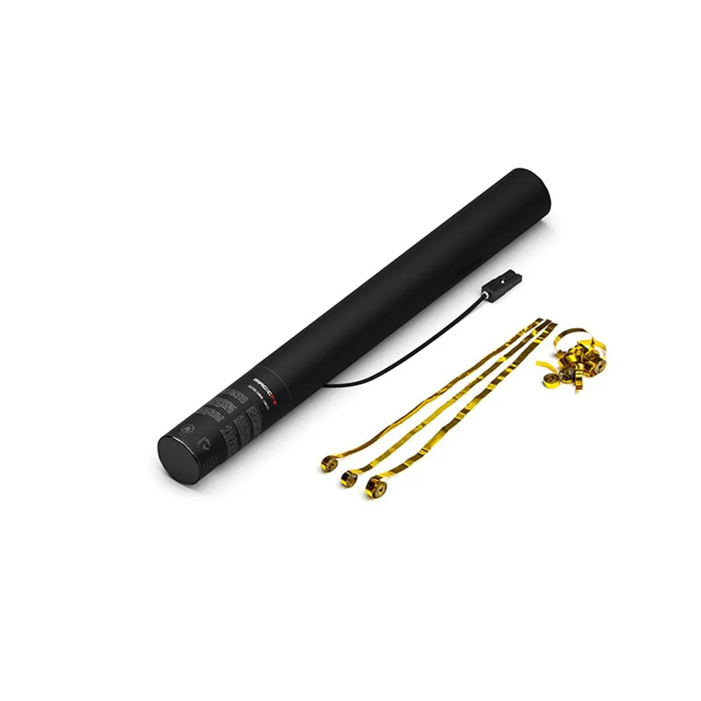 MAGICFX - Electric Cannon Streamers Gold Metallic 50cm