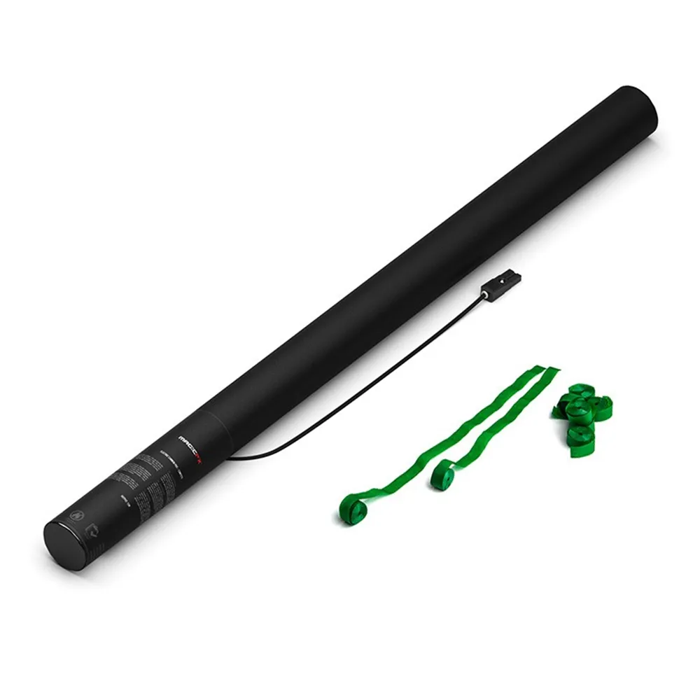 MAGICFX - Electric Cannon PRO Streamers Dark Green 80cm