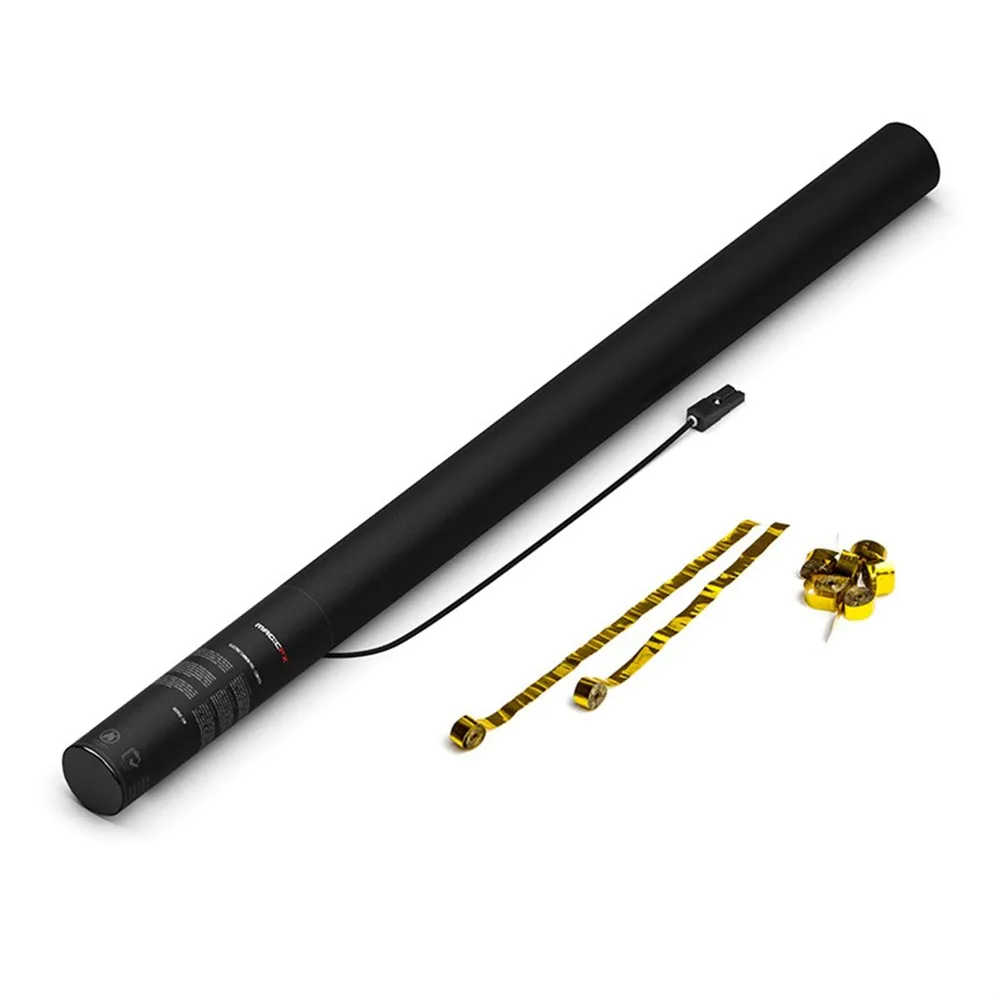 MAGICFX - Electric Cannon PRO Streamers Gold Metallic 80cm