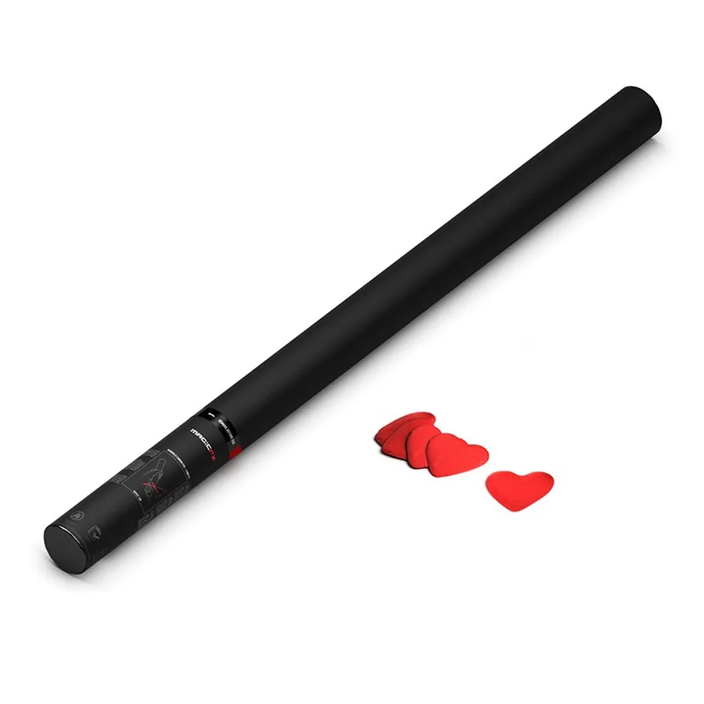 MAGICFX - Handheld Cannon PRO Confetti Red Hearts 80cm