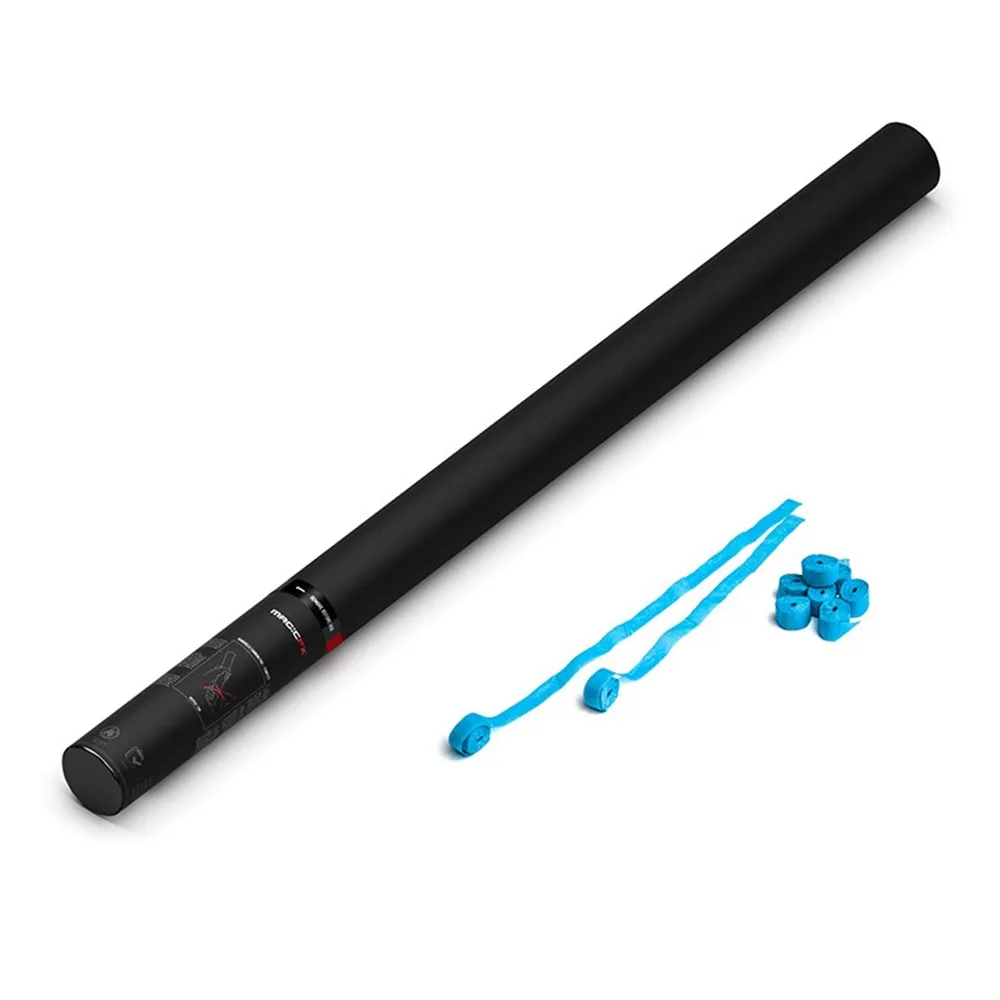 MAGICFX - Handheld Cannon PRO Streamers Light Blue 80cm