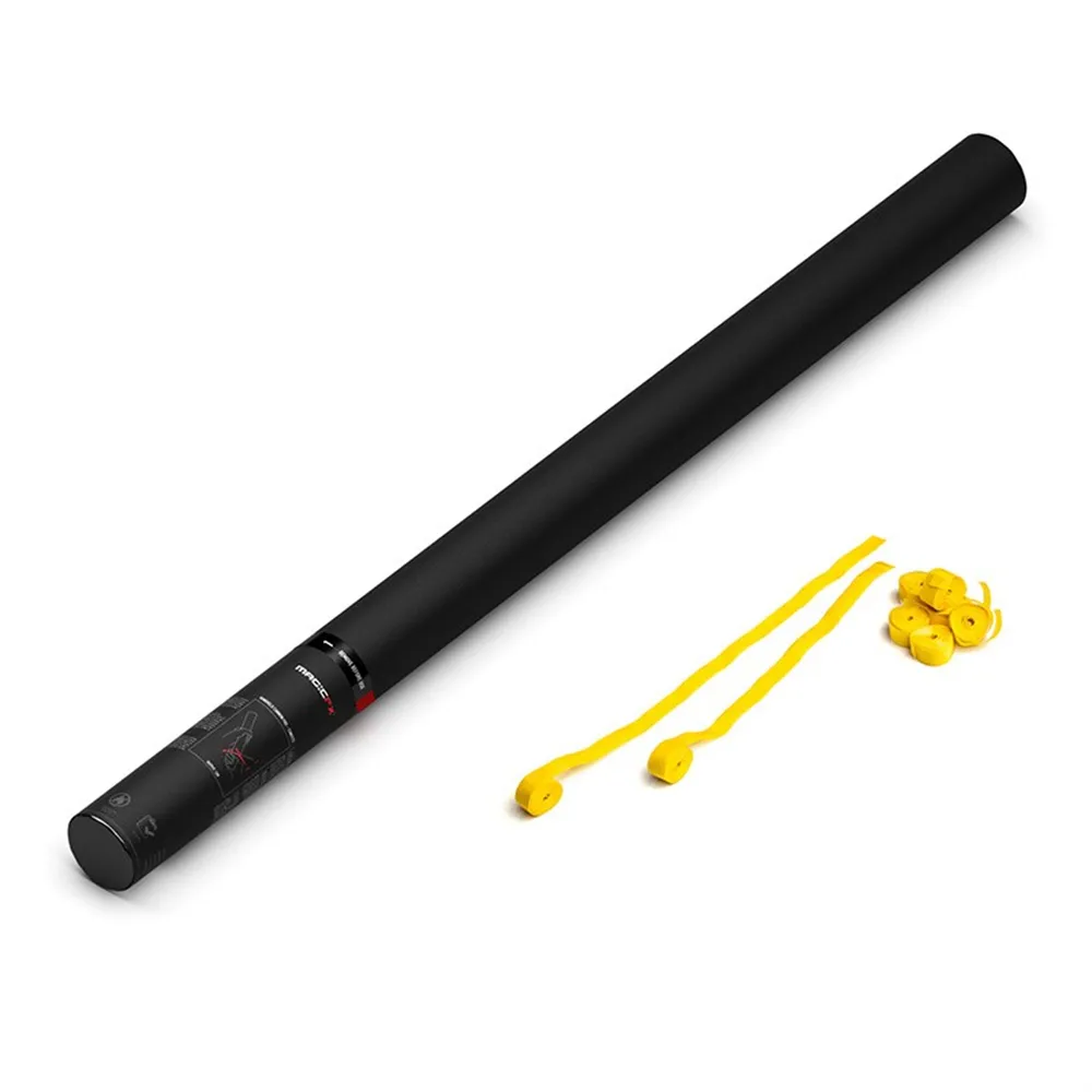 MAGICFX - Handheld Cannon PRO Streamers Yellow 80cm