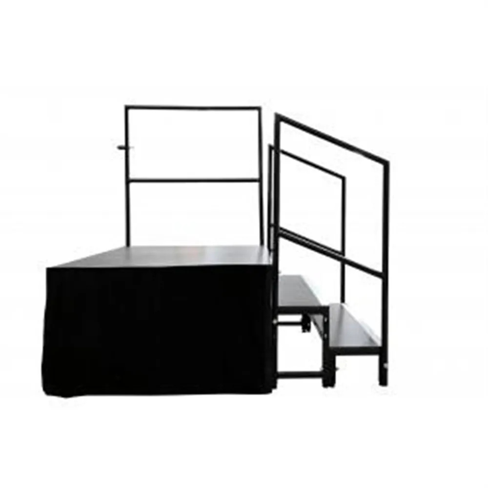 GLOBAL TRUSS GT Stage Deck Skirt 40x105cm samtschwarz