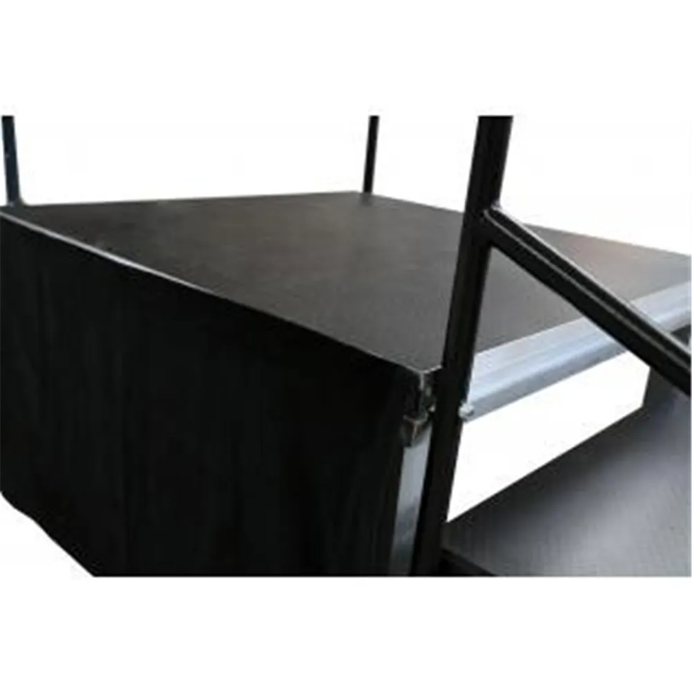 GLOBAL TRUSS GT Stage Deck Skirt 60x105cm samtschwarz