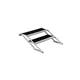 GLOBAL TRUSS Treppe variabel 40-60cm zwei Stufen für GT Stage Deck