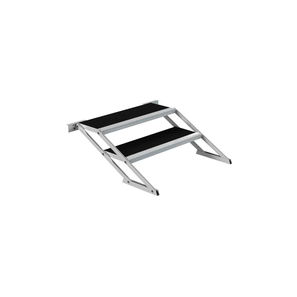GLOBAL TRUSS Treppe variabel 40-60cm zwei Stufen für GT Stage Deck