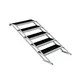 GLOBAL TRUSS Treppe variabel 80-140cm fünf Stufen für GT Stage Deck